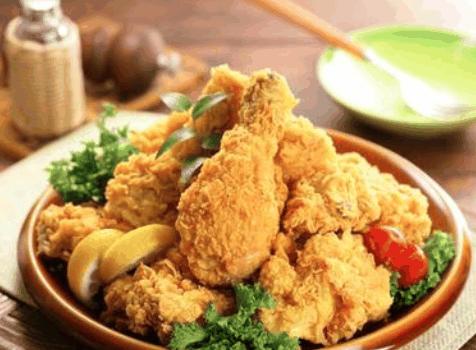 炸鸡汉堡