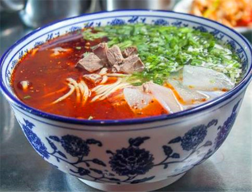 顶乐兰州牛肉面