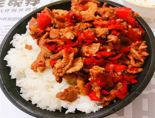 三碗拌中式拌饭
