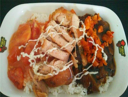 齐品达烤肉拌饭