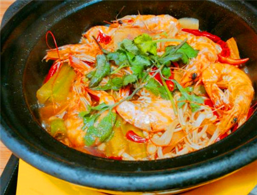 七尾虾虾汁拌饭