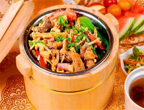 口口香木桶饭