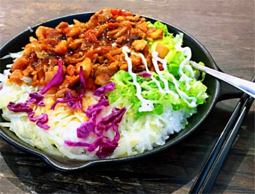 三姐烤肉拌饭