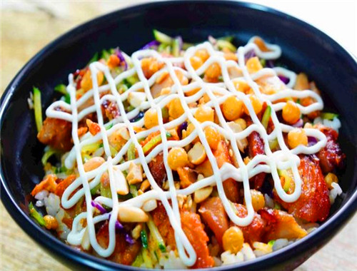 丫丫烤肉拌饭