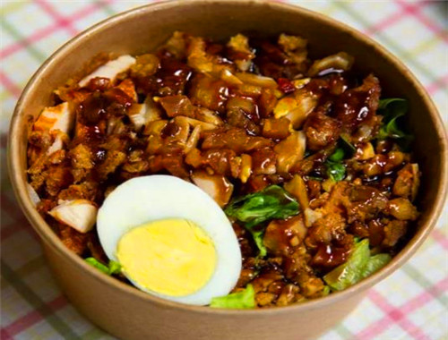 丫丫烤肉拌饭