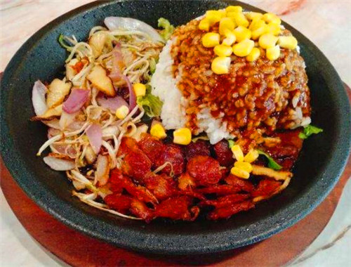 香旺烤肉拌饭