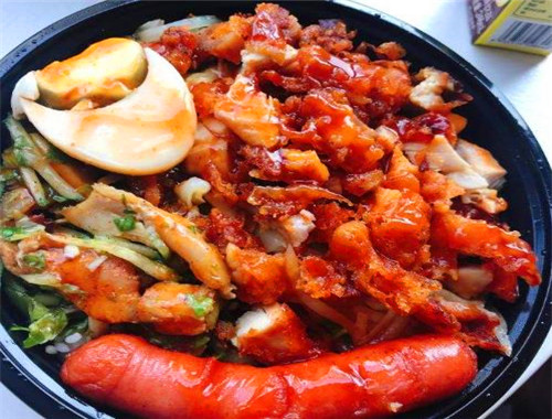 传奇烤肉拌饭