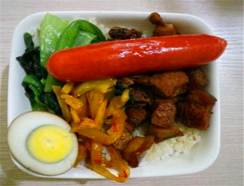 快美佳烤肉拌饭