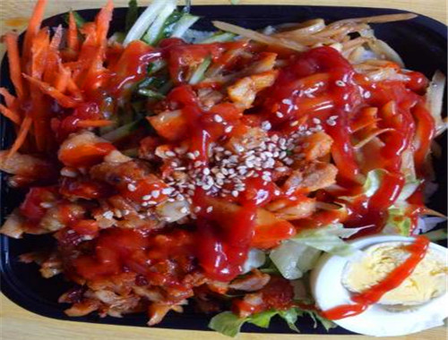 三姐烤肉拌饭