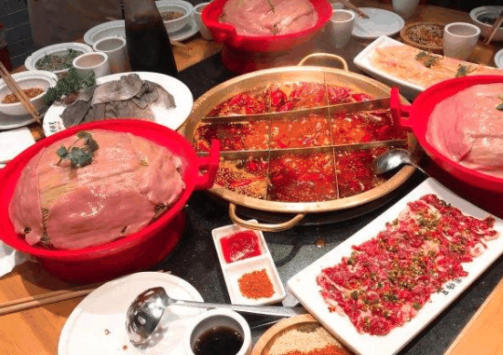 周师兄大刀腰片火锅