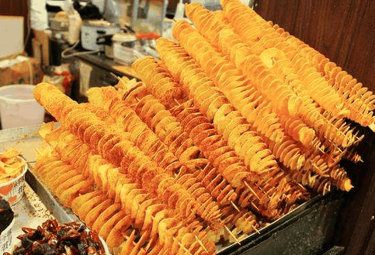 签叉乐山油炸串串