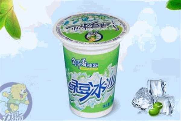 力豆力豆绿豆沙冰