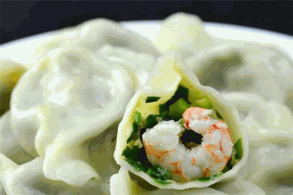 欢聚德虾仁水饺