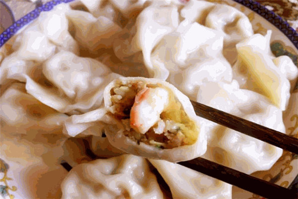 欢聚德虾仁水饺