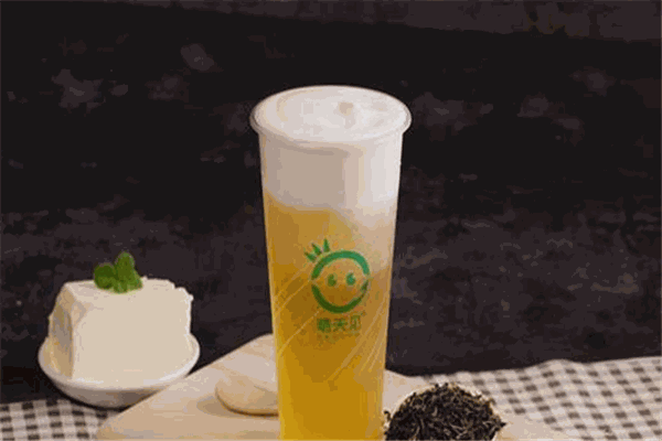 晴天见奶盖茶