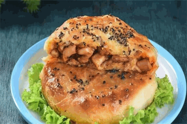 六月桃花香烧饼