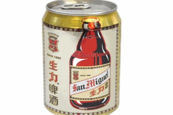 生力罐装啤酒
