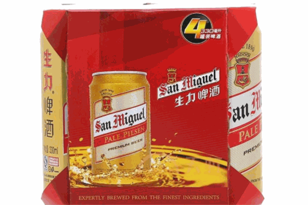 生力罐装啤酒