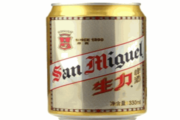 生力罐装啤酒