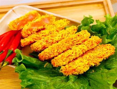 黄金炸串小吃
