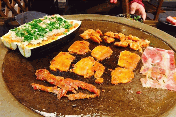 源汉石板烤肉