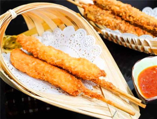 黄金炸串小吃