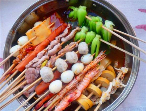 好吃东西串串