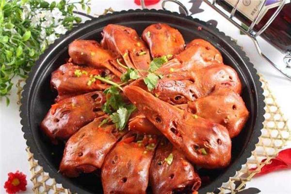 蜀壹干锅鸭头