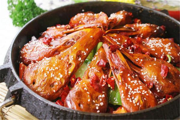 新渝干锅辣鸭头