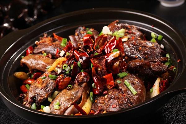 华英干锅辣鸭头
