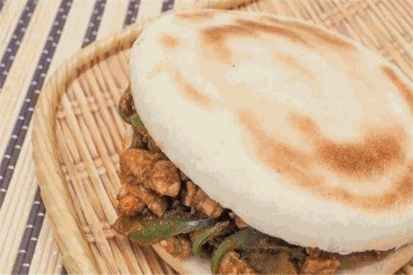 在长安肉夹馍