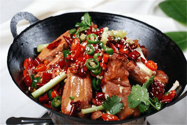 辛小牛干锅煎肉饭