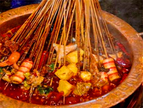 小郡肝铜罐串串