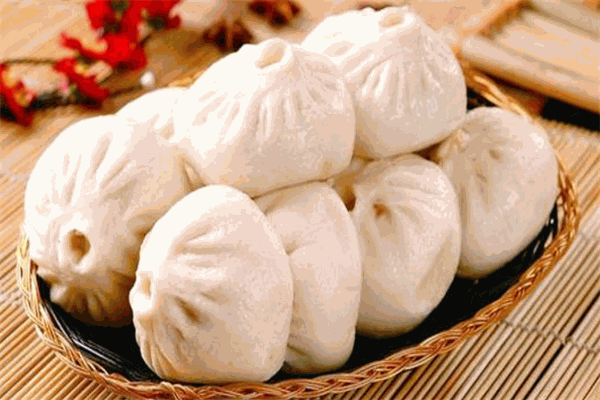 蒸味包子
