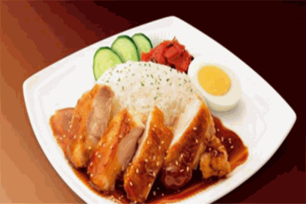 茜茜家の鸡排饭