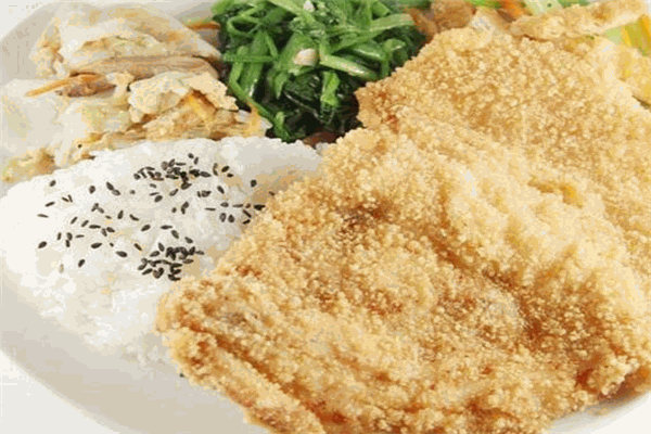 王者鸡排饭