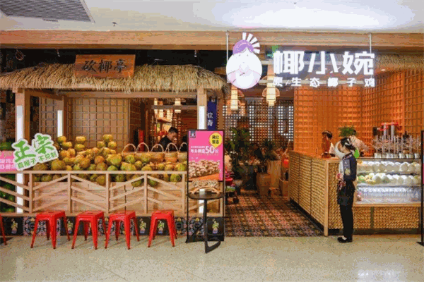 椰小婉原生态椰子鸡火锅