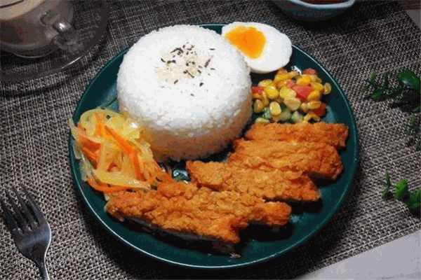 王者鸡排饭