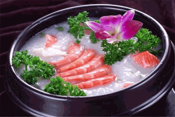 光头佬咸骨煲仔粥爽滑饺子皇