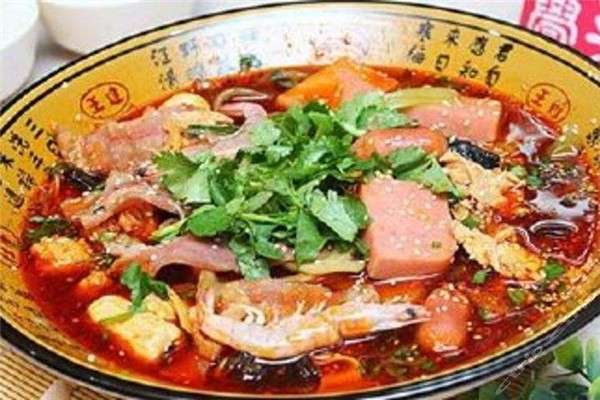 牛灯影冒菜