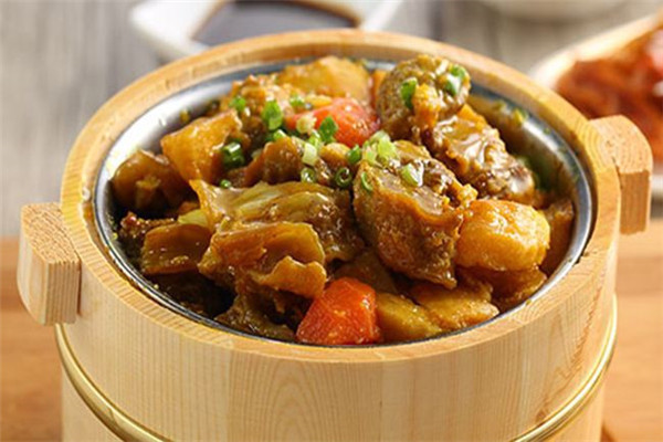 饱嗝庄木桶饭