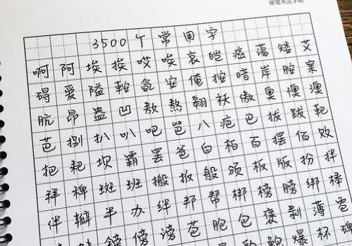 小字迷硬笔练字书法