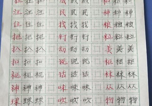 北京中方格练字加盟
