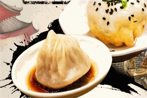 禾你蟹后生煎蟹黄包
