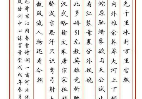 大国练字加盟