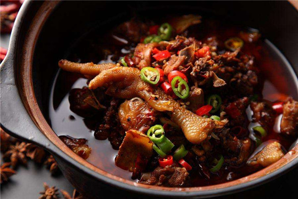 味嘟鸡煲