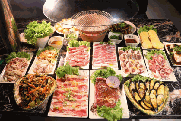 清真韩家鲜食材火锅烤肉一站式超市
