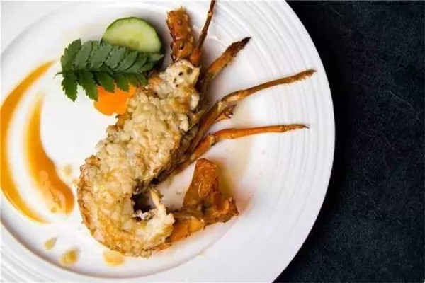 出海料理日式芝士烧龙虾