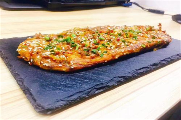 掉金渣烧饼