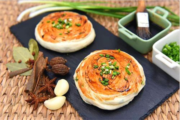 掉金渣烧饼